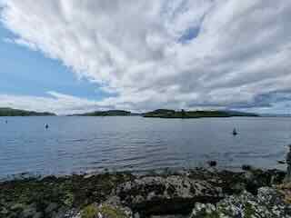 Oban Bay: in het zonnetje