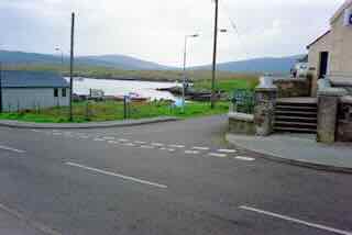 Lochboisdale: kamperen in de tuin van het politiebureau